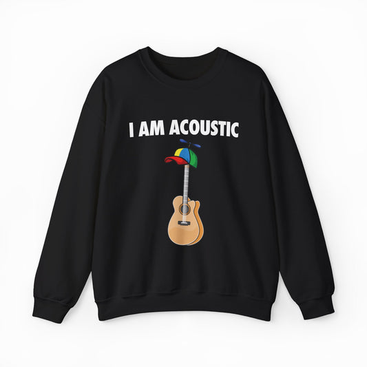 Illicit Shirts I Am Acoustic Crewneck