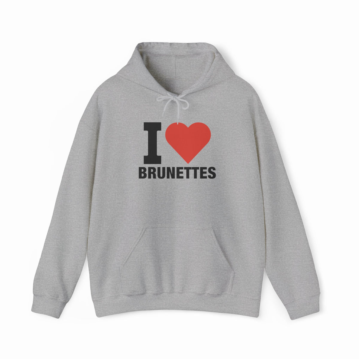 I Heart Brunettes Hoodie