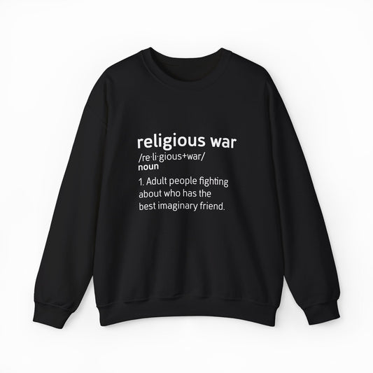 Illicit Shirts Religious War Definition Crewneck