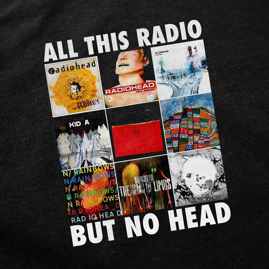 Illicit Shirts All This Radio But No Head T-Shirt