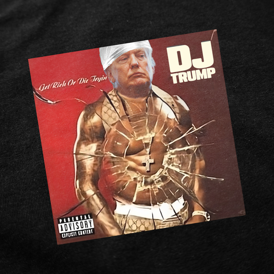 Illicit Shirts Donald Trump x 50 Cent Album Cover T-Shirt