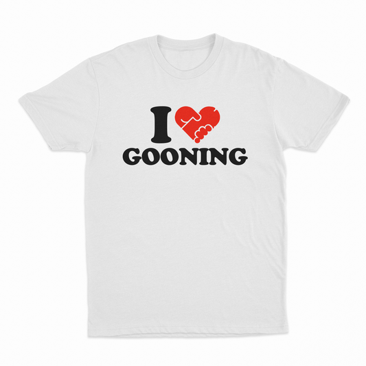 Illicit Shirts I Heart Gooning T-Shirt