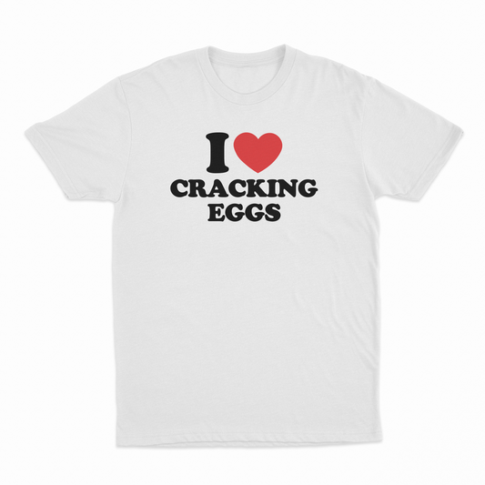 Illicit Shirts I Heart Cracking Eggs T-Shirt
