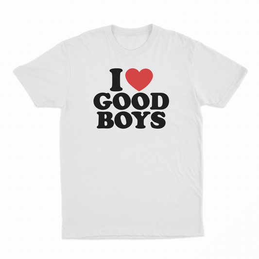 Illicit Shirts I Heart Good Boys T-Shirt