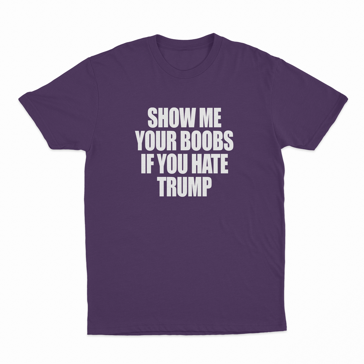 Show Me Your Boobs If You Hate Trump T-Shirt