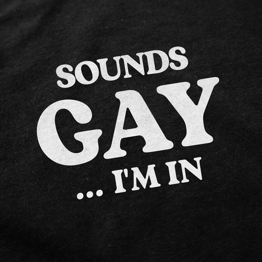 Illicit Shirts Sounds Gay I'm In T-Shirt