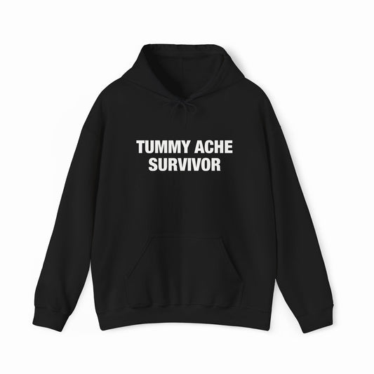Illicit Shirts Tummy Ache Survivor Hoodie