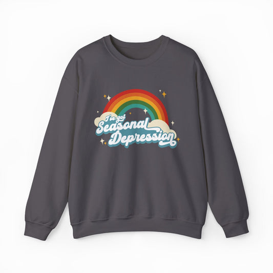 Illicit Shirts I've Got Seasonal Depression Crewneck