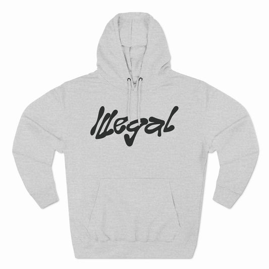 Illicit Shirts Illegal Logo Hoodie