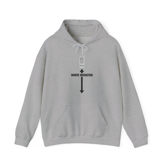 Illicit Shirts White Monster Hoodie