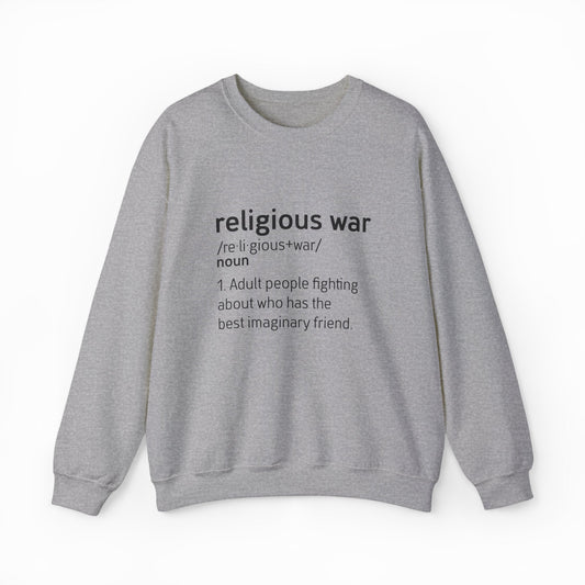 Illicit Shirts Religious War Definition Crewneck