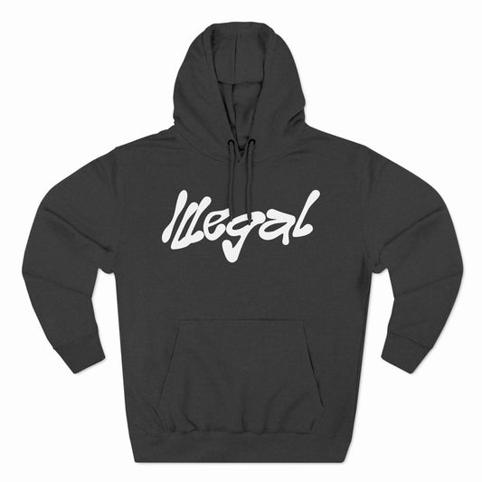 Illicit Shirts Illegal Logo Hoodie