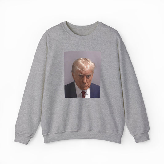 Illicit Shirts Trump Mug Shot Crewneck