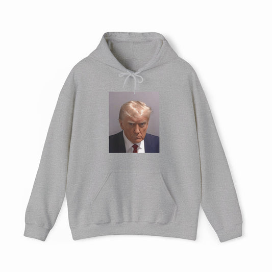 Illicit Shirts Trump Mug Shot Hoodie