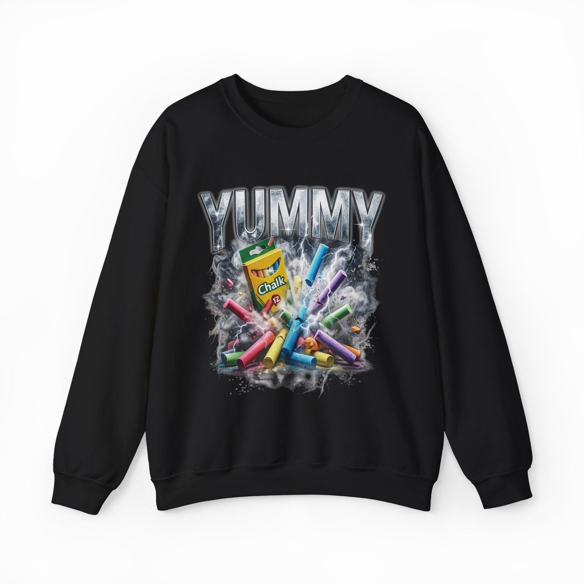 Yummy Chalk Vintage Rap Crewneck