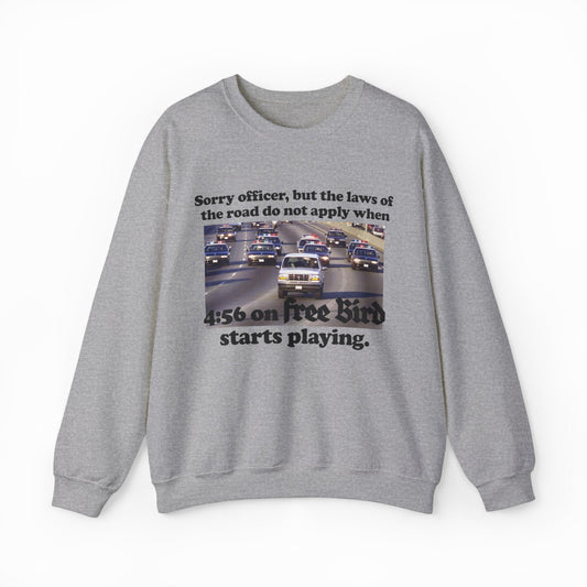 Illicit Shirts O.J. Simpson Free Bird Crewneck