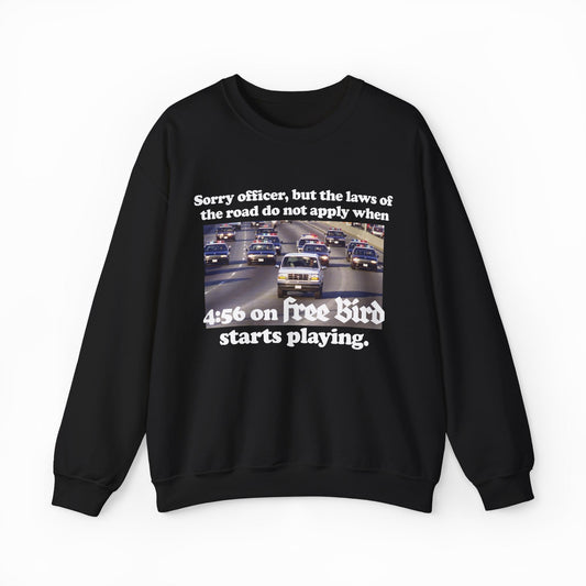 Illicit Shirts O.J. Simpson Free Bird Crewneck