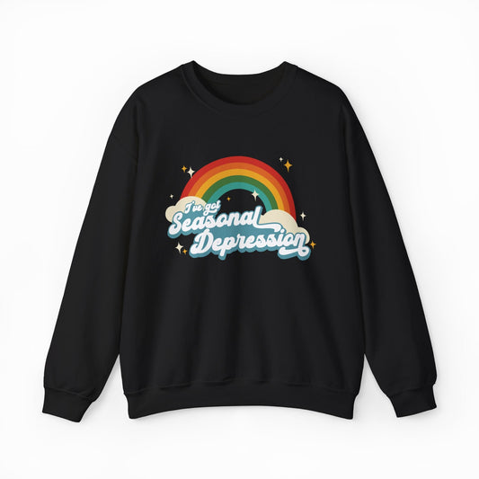 Illicit Shirts I've Got Seasonal Depression Crewneck