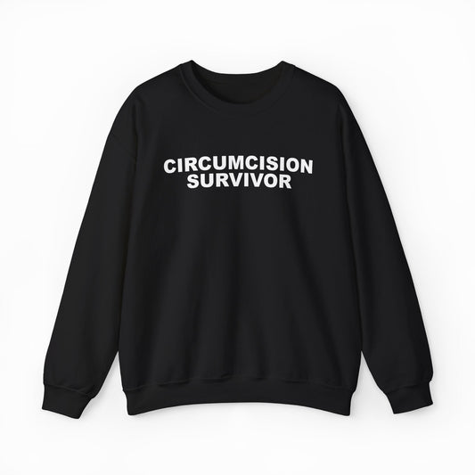 Illicit Shirts Circumcision Survivor Crewneck