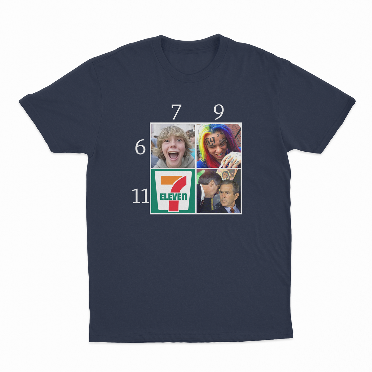 67 69 711 911 T-Shirt
