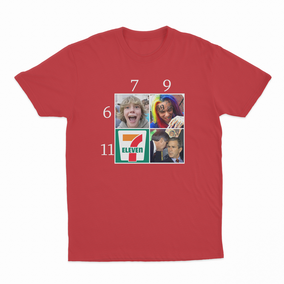 67 69 711 911 T-Shirt