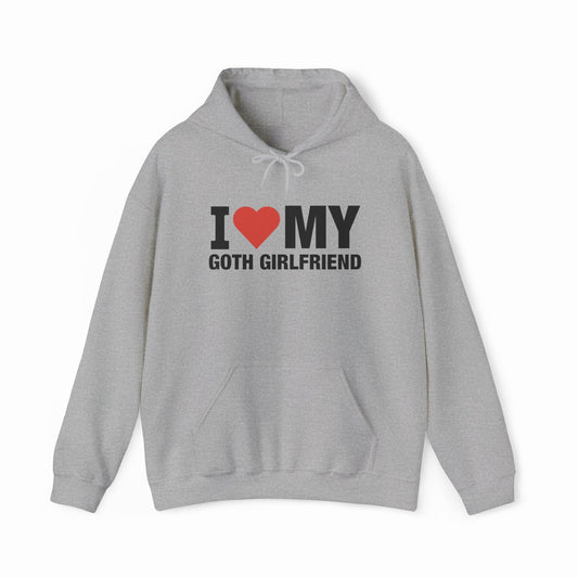 Illicit Shirts I Heart My Goth Girlfriend Hoodie