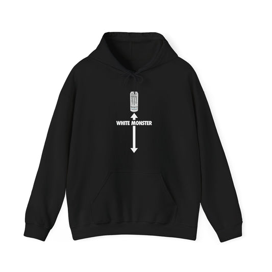 Illicit Shirts White Monster Hoodie
