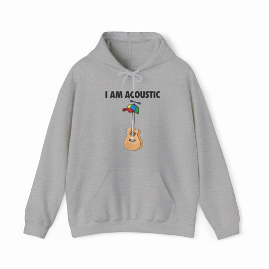 Illicit Shirts I Am Acoustic Hoodie