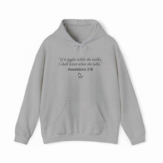Illicit Shirts Assalations 3:16 Hoodie