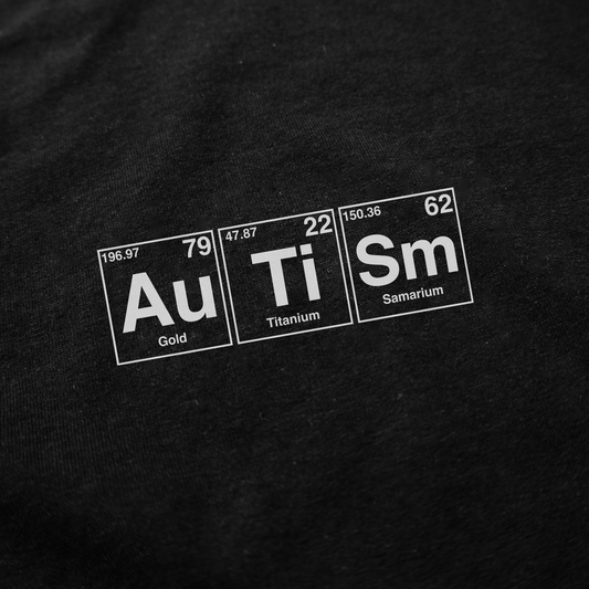 Illicit Shirts Autism Periodic Table T-Shirt