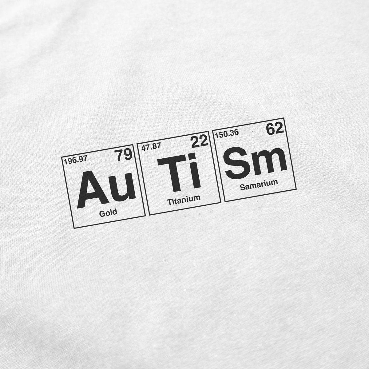 Autism Periodic Table T-Shirt