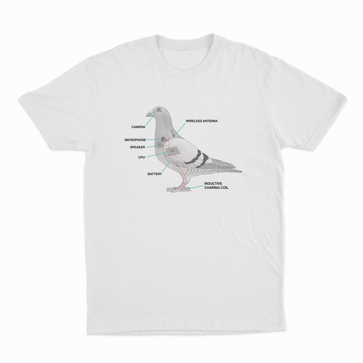 Bird Diagram T-Shirt