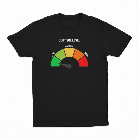 Illicit Shirts Cortisol Level Low T-Shirt