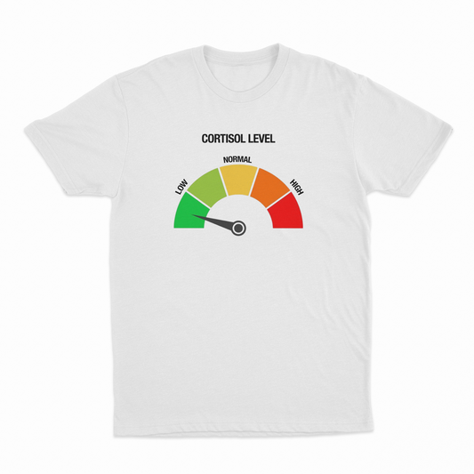 Illicit Shirts Cortisol Level Low T-Shirt