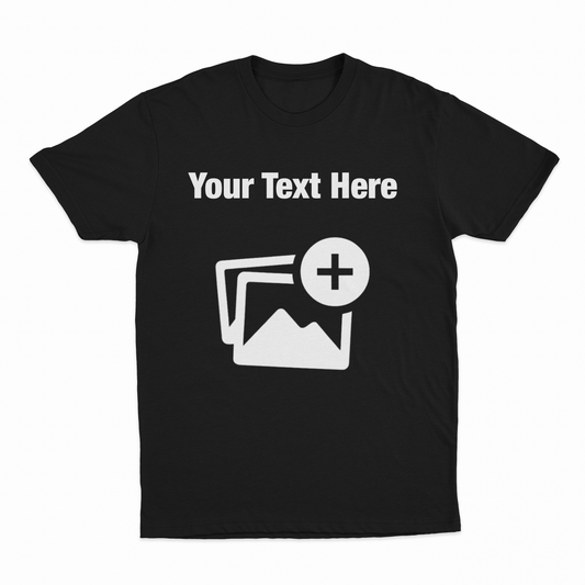 Illicit Shirts Custom Text & Photo T-Shirt