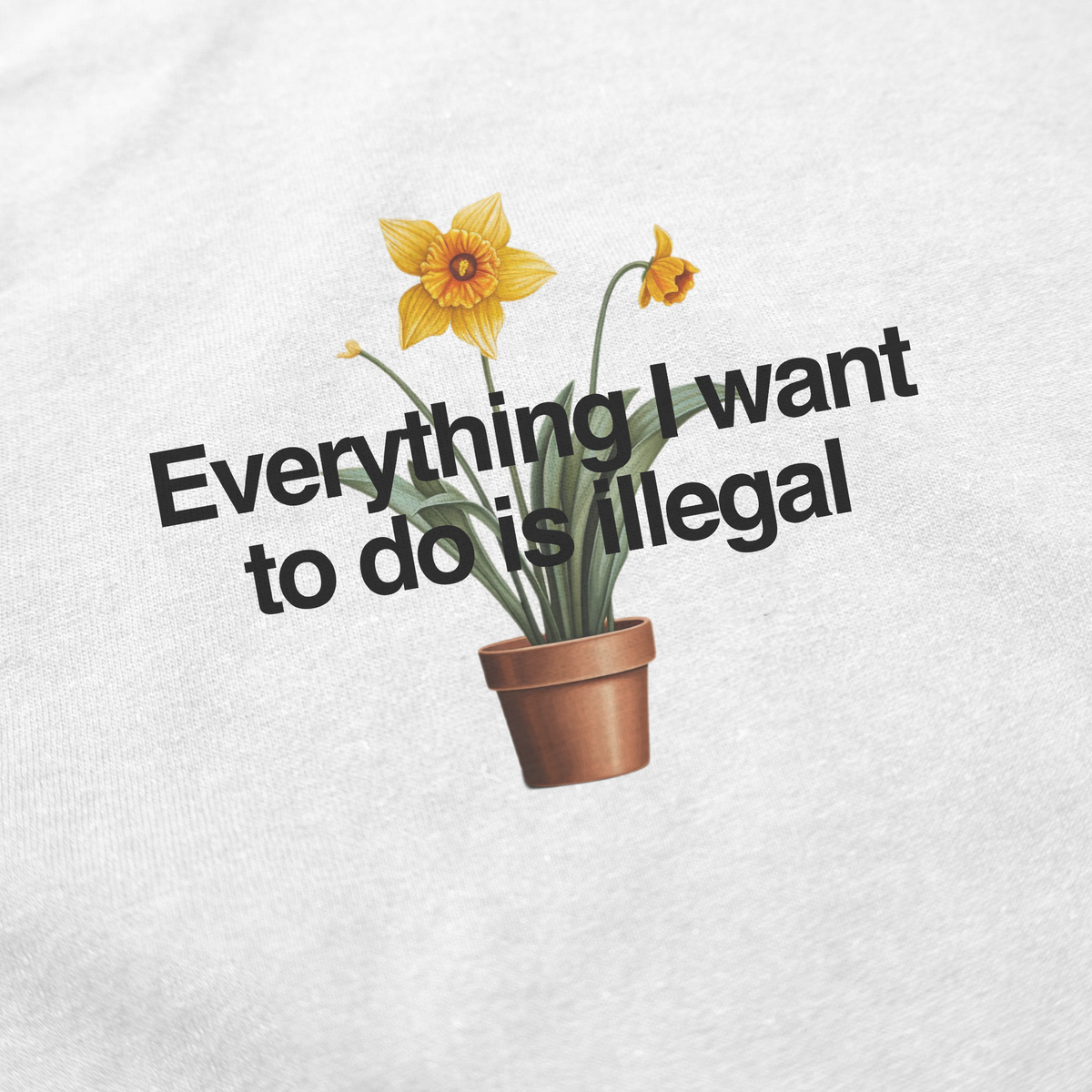 Everything I Want To Do Is Illegal T-Shirt