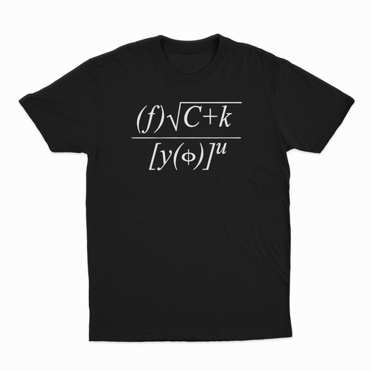 Fuck You Math Equation T-Shirt