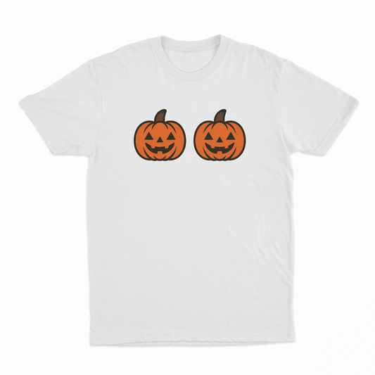 Illicit Shirts Pumpkins Over Boobs T-Shirt