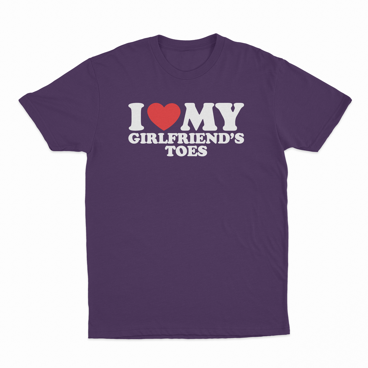 I Heart My Girlfriend's Toes T-Shirt