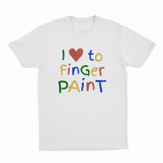 I Heart To Finger Paint T-Shirt