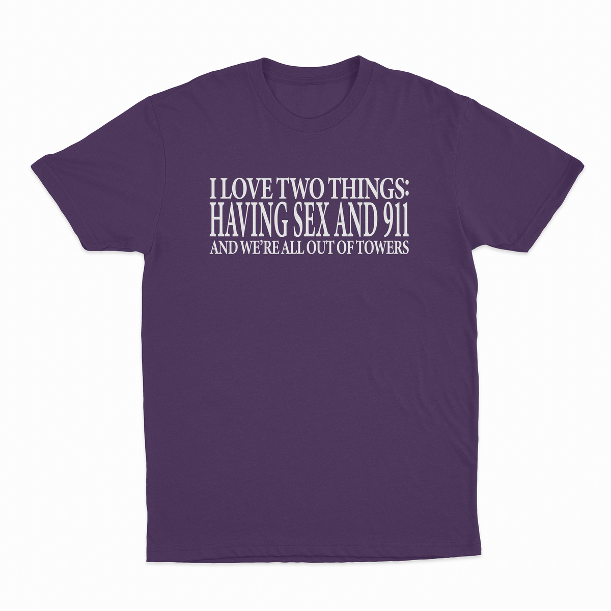 I Love Two Things T-Shirt