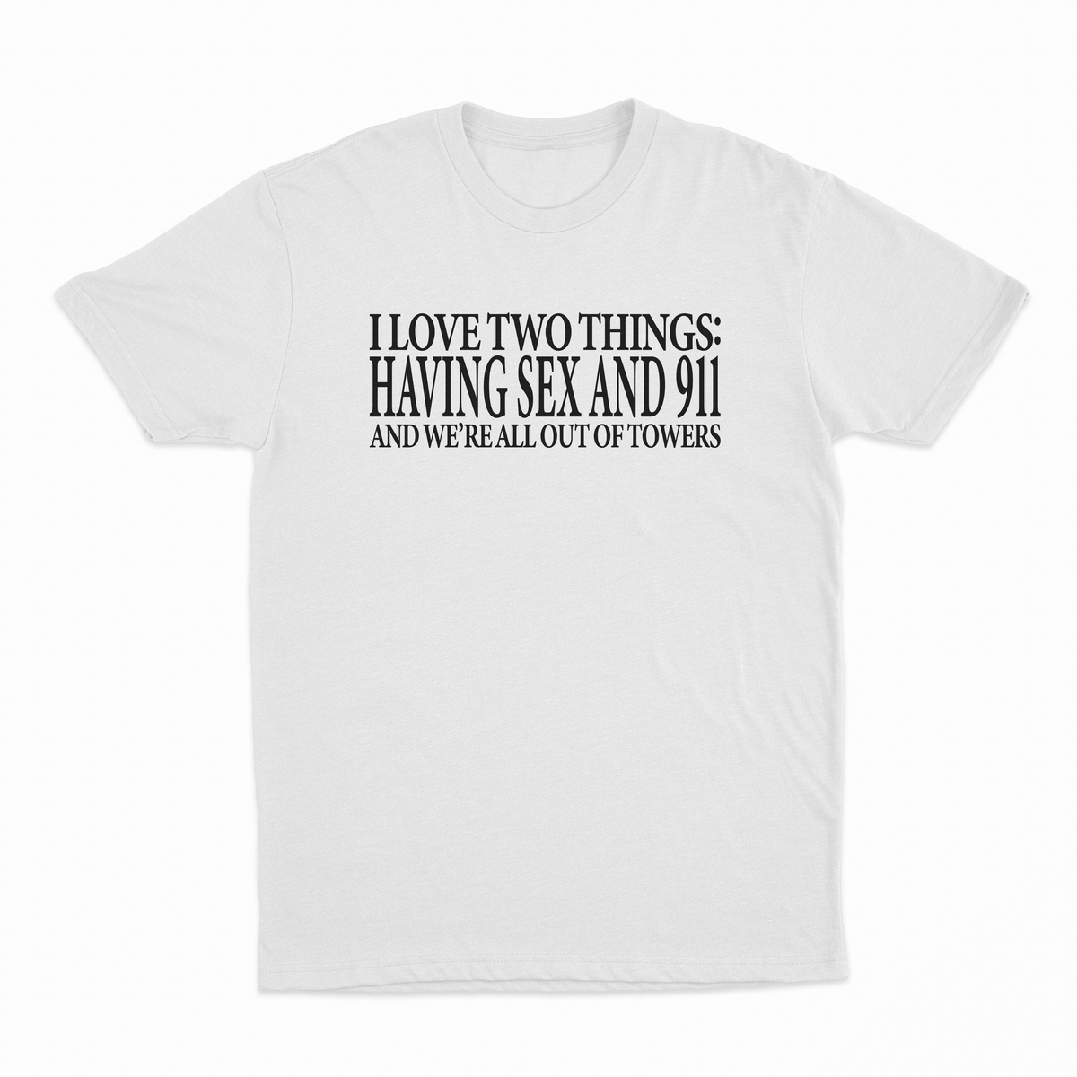 I Love Two Things T-Shirt
