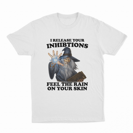 Illicit Shirts I Release Your Inhibitions Feel The Rain On Your Skin T-Shirt