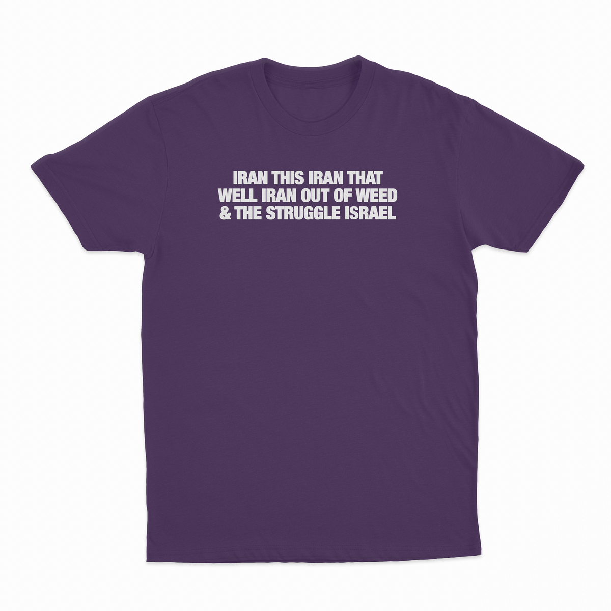 Iran This Iran That Well Iran Out Of Weed & The Struggle Israel T-Shirt