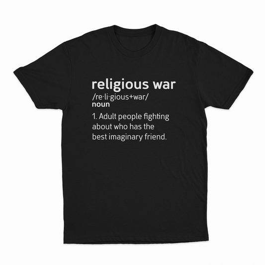 Illicit Shirts Religious War Definition T-Shirt