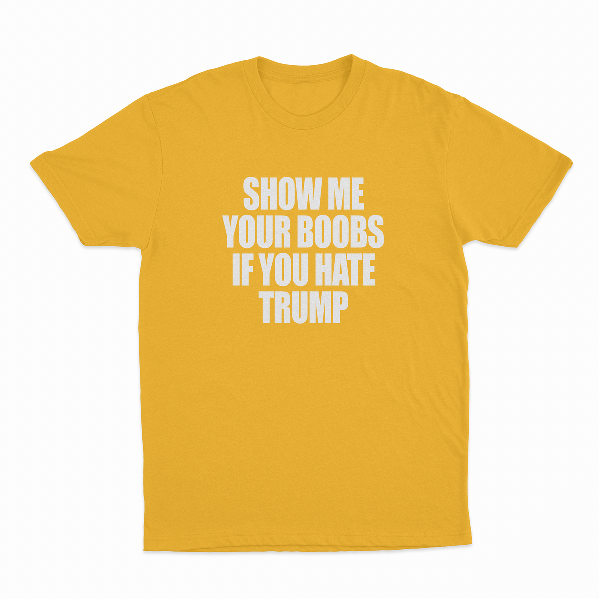 Show Me Your Boobs If You Hate Trump T-Shirt