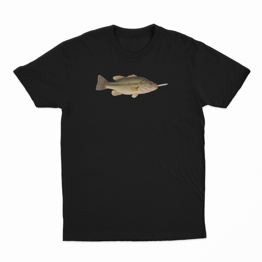 Illicit Shirts Fish Smoking Cigarette T-Shirt