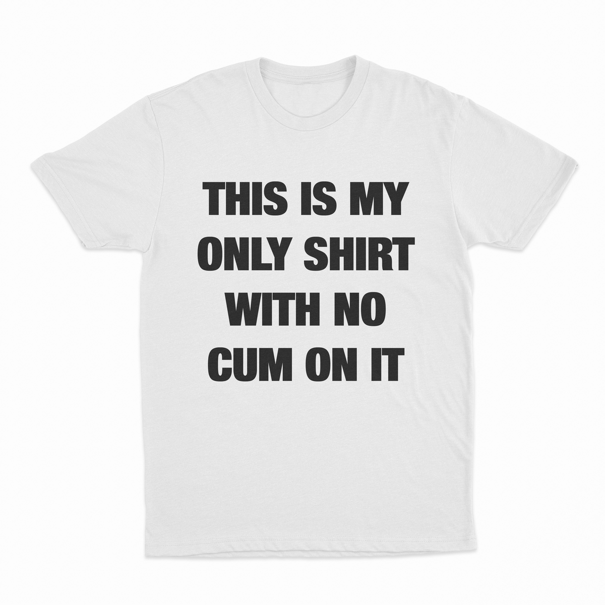 This Is My Only Shirt With No Cum On It T-Shirt