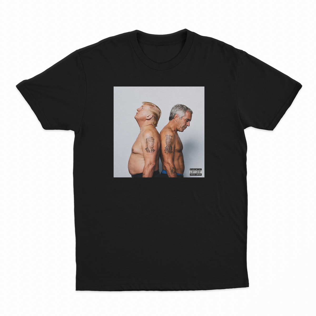 Trump x Epstein Ra3 Sremmurd Album Cover T-Shirt