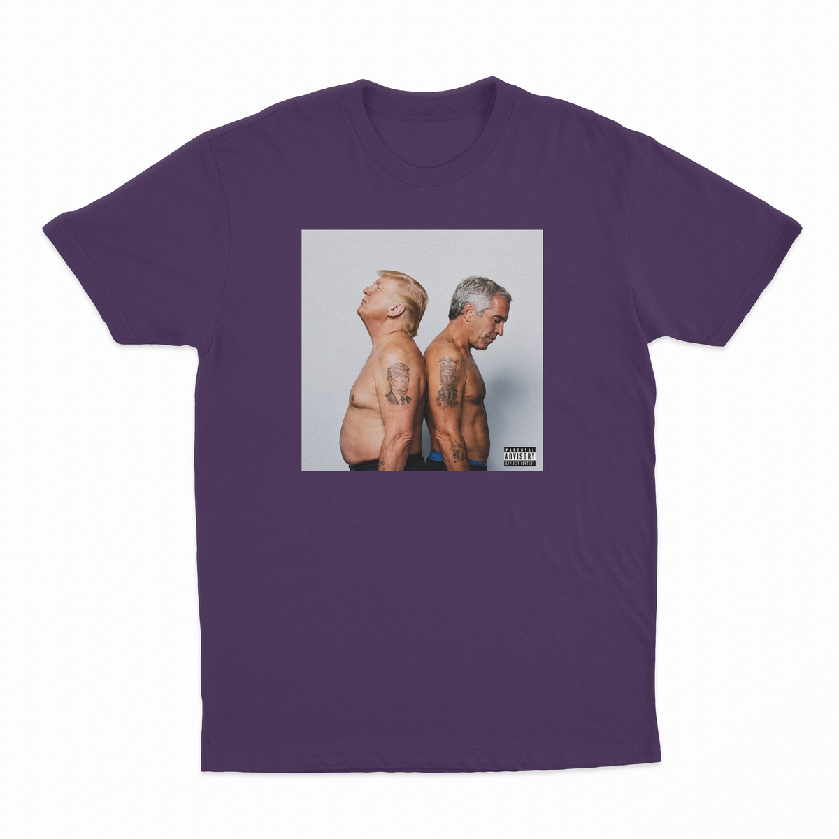 Trump x Epstein Ra3 Sremmurd Album Cover T-Shirt